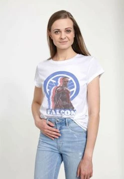 Henry Tiger Damen MARVEL - T-Shirt Print - White -Günstiges Henry Tiger Geschäft 82e6d27880ab43f7a71c26d833cf1084