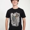 Henry Tiger Unisex DISNEY CLASSICS LADY & THE TRAMP - TRAMP POSE - T-Shirt Print - Black