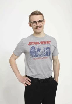 Henry Tiger UNISEX LIGHT SPEED - T-Shirt Print - Melange Grey -Günstiges Henry Tiger Geschäft 83403f31a3704077830fbec22a191c5c