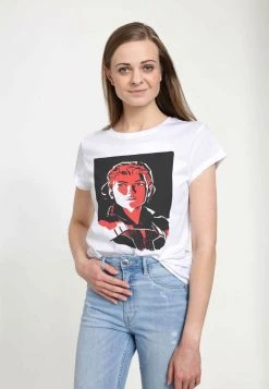 Henry Tiger Damen MARVEL BLACK WIDOW: MOVIE - WIDOW PORTRAIT - T-Shirt Print - White 8 Henry Tiger Damen MARVEL BLACK WIDOW: MOVIE - WIDOW PORTRAIT - T-Shirt Print - White -Günstiges Henry Tiger Geschäft 83a8b74b45b24156ab38e82d583b96b9
