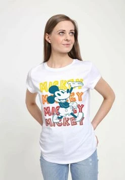Henry Tiger Damen DISNEY CLASSICS MICKEY CLASSIC - HIPSTER MICKEY - T-Shirt Print - White -Günstiges Henry Tiger Geschäft 8446863b46b34cc3a779a2a6db779076