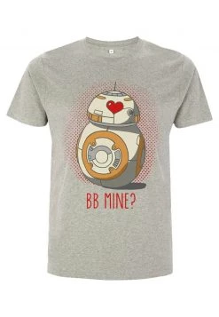 Henry Tiger STAR WARS UNISEX BB MINE - T-Shirt Print - Melange Grey -Günstiges Henry Tiger Geschäft 84783aef13044946b767f261343fddae