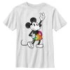 Henry Tiger Unisex DISNEY CLASSICS TIE DYE MICKEY STROKED - T-Shirt Print - White