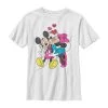 Henry Tiger Unisex DISNEY CLASSICS KIDS MICKEY MINNIE LOVE - T-Shirt Print - White