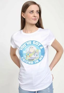 Henry Tiger PIXAR TOY STORY - BUZZ FRIEND - T-Shirt Print - White | Damen -Günstiges Henry Tiger Geschäft 85363d6b62d448f0b272743aa63caa3f