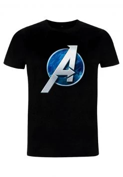 Henry Tiger Unisex MARVEL AVENGERS CLASSIC - AVENGERS GAME CIRCLE LOGO - T-Shirt Print - Black -Günstiges Henry Tiger Geschäft 85ac02850ee048ff8bd0de9554a4d563