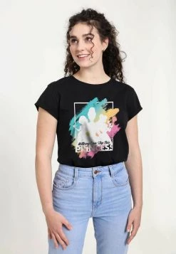 Henry Tiger Damen DISNEY PRINCESSES - PRINCESS FRAME - T-Shirt Print - Black -Günstiges Henry Tiger Geschäft 85e69827667940ac9f15de54a9b18a10