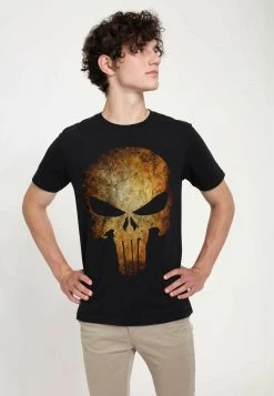 Henry Tiger MARVEL OTHER - PUNISHER REAL SKULL - T-Shirt Print - Black | Unisex -Günstiges Henry Tiger Geschäft 85ecc19b7ec34d30b1d8728a5e92077c