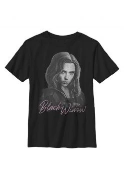 Henry Tiger MARVEL BLACK WIDOW MONO - T-Shirt Print - Black | Unisex