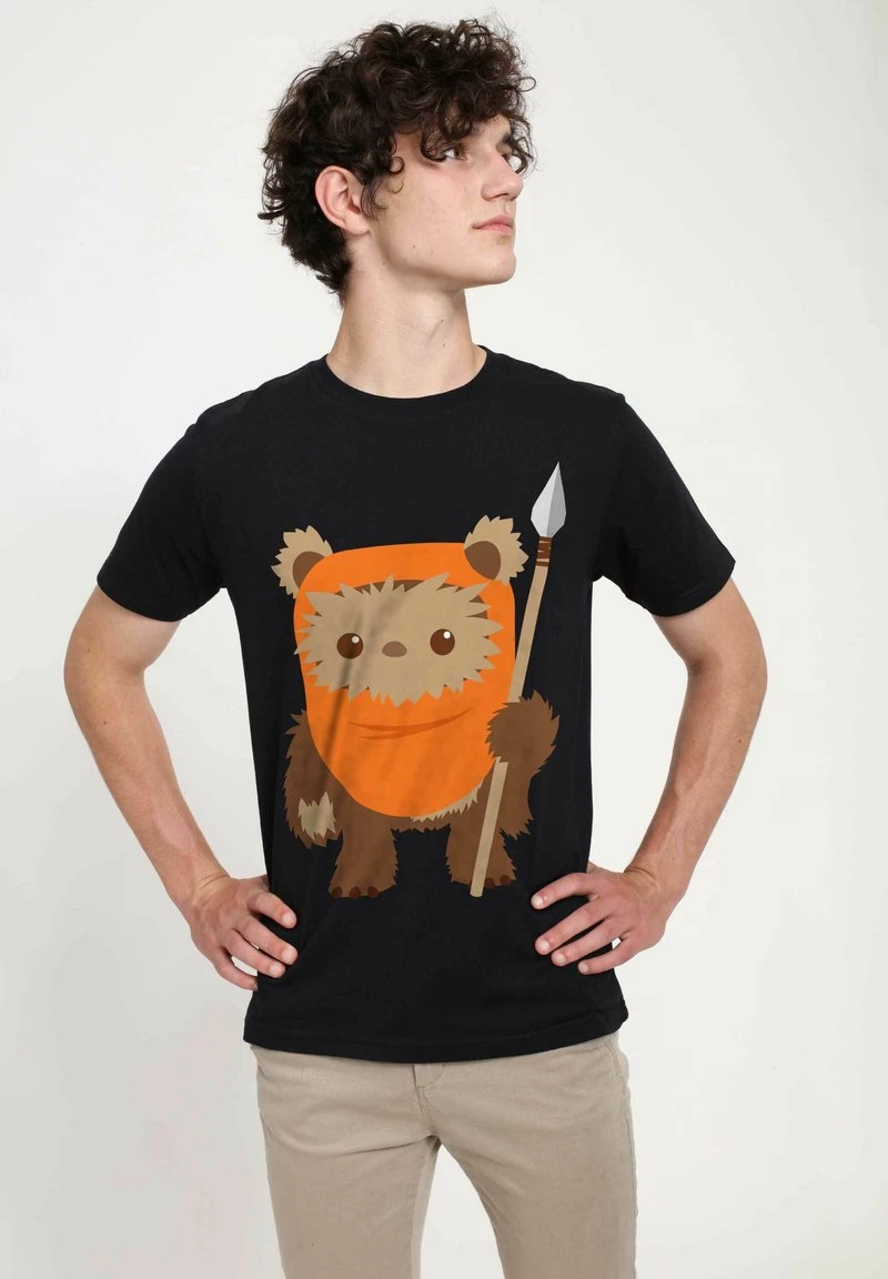 Henry Tiger Unisex STAR WARS: CLASSIC - EWOK SPEAR - T-Shirt Print - Black 3 Henry Tiger Unisex STAR WARS: CLASSIC - EWOK SPEAR - T-Shirt Print - Black – Bild 3