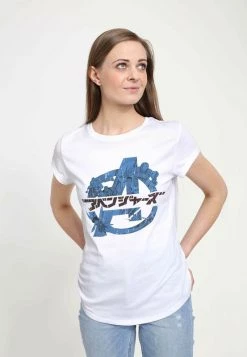 Henry Tiger Damen MARVEL AVENGERS CLASSIC - AVENGERS ANIME - T-Shirt Print - White 9 Henry Tiger Damen MARVEL AVENGERS CLASSIC - AVENGERS ANIME - T-Shirt Print - White -Günstiges Henry Tiger Geschäft 860ffe6e84cb47f0b04dbbb80cee722a