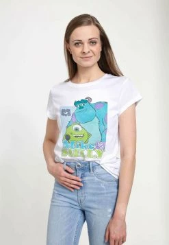 Henry Tiger PIXAR MIKE N SULLY WORK - T-Shirt Print - White | Damen -Günstiges Henry Tiger Geschäft 867a3f3b814d42c3a83f6b0c7953a3b2