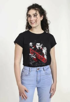 Henry Tiger Damen MARVEL FISTS OF MARVEL - T-Shirt Print - Black -Günstiges Henry Tiger Geschäft 86b9c39cdaf7442283a6c9abaf7825dd