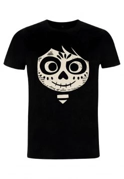 Henry Tiger Unisex PIXAR COCO - MIGUEL FACE - T-Shirt Print - Black -Günstiges Henry Tiger Geschäft 87119be5b96441ae94f29ca813813812