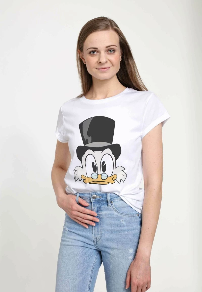 Henry Tiger Damen DISNEY CLASSICS DUCKTALES - SCROOGE BIG FACE - T-Shirt Print - White 3 Henry Tiger Damen DISNEY CLASSICS DUCKTALES - SCROOGE BIG FACE - T-Shirt Print - White – Bild 3