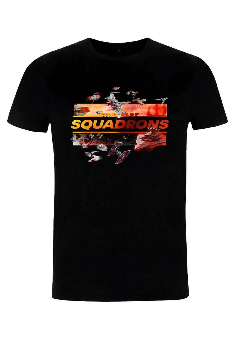 Henry Tiger Unisex STAR WARS: SQUADRONS - SQUADRON SHIPS - T-Shirt Print - Black 4 Henry Tiger Unisex STAR WARS: SQUADRONS - SQUADRON SHIPS - T-Shirt Print - Black – Bild 4