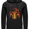 Henry Tiger Unisex STAR WARS BOBA PUMPKIN - Kapuzenpullover - Black