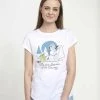 Henry Tiger Damen STAR WARS TIS THE SEASON - T-Shirt Print - White