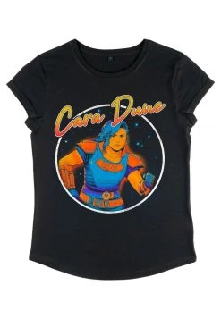 Henry Tiger Damen STAR WARS: THE MANDALORIAN - CARA DUNE 80S HERO - T-Shirt Print - Black -Günstiges Henry Tiger Geschäft 88fc83731f95417986418302e64f0f1c