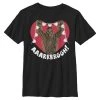 Henry Tiger STAR WARS KIDS CHEWIE CRAFTING HEARTS - T-Shirt Print - Black | Unisex