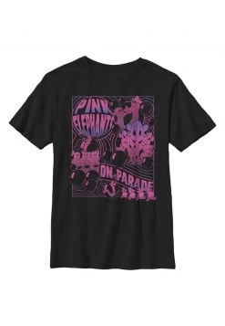 Henry Tiger DISNEY CLASSICS PINK ELEPHANTS - T-Shirt Print - Black | Unisex
