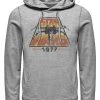 Henry Tiger Unisex STAR WARS SPACE TRAVEL - Kapuzenpullover - Melange Grey