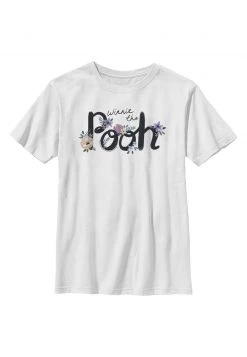 Henry Tiger Unisex DISNEY WINNIE THE POOH NAME ART - T-Shirt Print - White