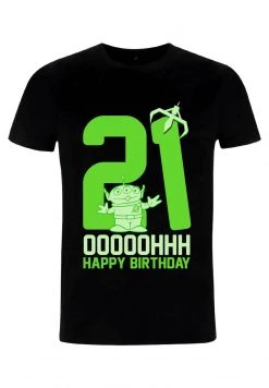Henry Tiger Unisex PIXAR TOY STORY 1-3 - OOOHH TWENTY ONE - T-Shirt Print - Black -Günstiges Henry Tiger Geschäft 8a8c2c462e4f43dc8af401d06f723330