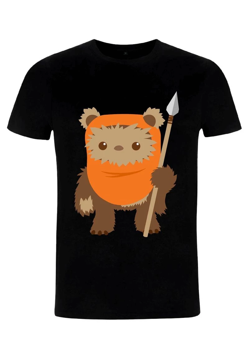 Henry Tiger Unisex STAR WARS: CLASSIC - EWOK SPEAR - T-Shirt Print - Black 4 Henry Tiger Unisex STAR WARS: CLASSIC - EWOK SPEAR - T-Shirt Print - Black – Bild 4