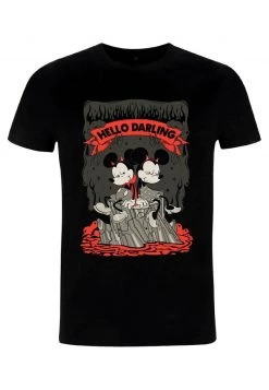 Henry Tiger Unisex DISNEY CLASSICS MICKEY HELLO DARLING - T-Shirt Print - Black -Günstiges Henry Tiger Geschäft 8b135df057ab4fa09ba7cd86f56d6223