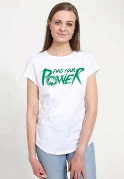 Henry Tiger Damen MARVEL AVENGERS CLASSIC - FIND HULK POWER - T-Shirt Print - White