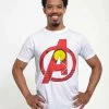 Henry Tiger Unisex MARVEL AVENGERS CLASSIC - AVENGER IRON MAN - T-Shirt Print - White