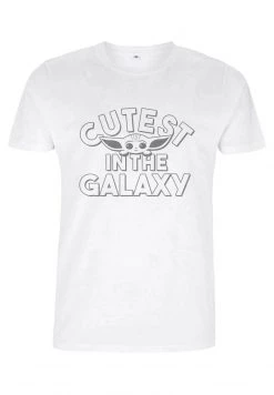 Henry Tiger Unisex STAR WARS: THE MANDALORIAN - CUTEST CHILD - T-Shirt Print - White -Günstiges Henry Tiger Geschäft 8be8d7ccc6a547efbb4bd6547b868d60