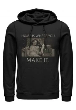 Henry Tiger Unisex MARVEL HOME COUPLE - Kapuzenpullover - Black