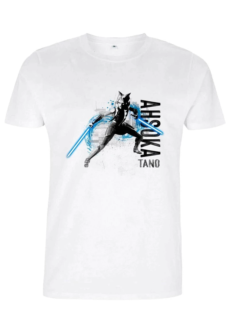 Henry Tiger STAR WARS: CLONE WARS - AHSOKA COLLAGE - T-Shirt Print - White | Unisex 5 Henry Tiger STAR WARS: CLONE WARS - AHSOKA COLLAGE - T-Shirt Print - White | Unisex – Bild 5