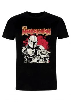 Henry Tiger Unisex STAR WARS: THE MANDALORIAN - NICE PAIR - T-Shirt Print - Black -Günstiges Henry Tiger Geschäft 8ced7d3d4fd04d6cbe339c9f93f44386