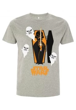Henry Tiger STAR WARS COFFIN SPOOKS UNISEX - T-Shirt Print - Mottled Light Grey -Günstiges Henry Tiger Geschäft 8d3d66cb39d74c70837e48a0a6cd9079