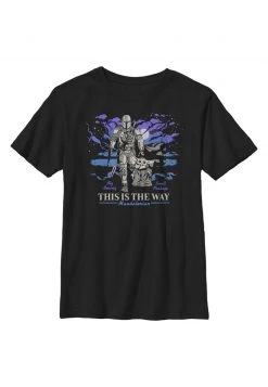 Henry Tiger Unisex STAR WARS - T-Shirt Print - Black