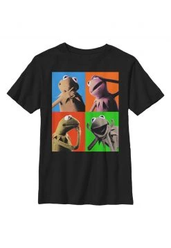 Henry Tiger Unisex DISNEY CLASSICS KERMIT POP - T-Shirt Print - Black