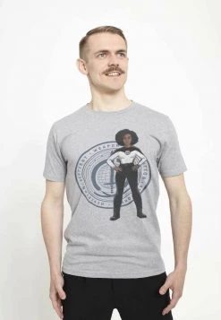 Henry Tiger Unisex MARVEL - T-Shirt Print - Melange Grey