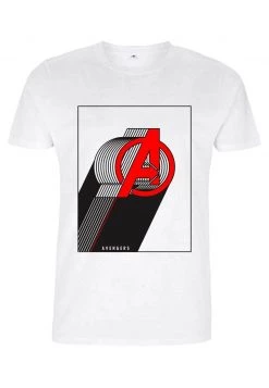 Henry Tiger Unisex MARVEL AVENGERS CLASSIC - LAYERED AVENGERS - T-Shirt Print - White -Günstiges Henry Tiger Geschäft 8df2094230824394ac9d4ceda527dd6e