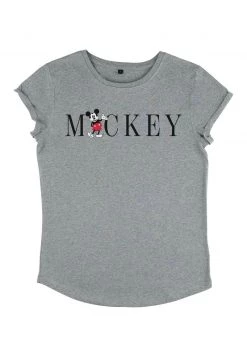 Henry Tiger DISNEY CLASSICS MICKEY CLASSIC - SIMPLY MICKEY - T-Shirt Print - Melange Grey | Damen -Günstiges Henry Tiger Geschäft 8dfd797832c1440098da3000f3068d67