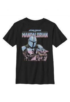 Henry Tiger Unisex STAR WARS - T-Shirt Print - Black