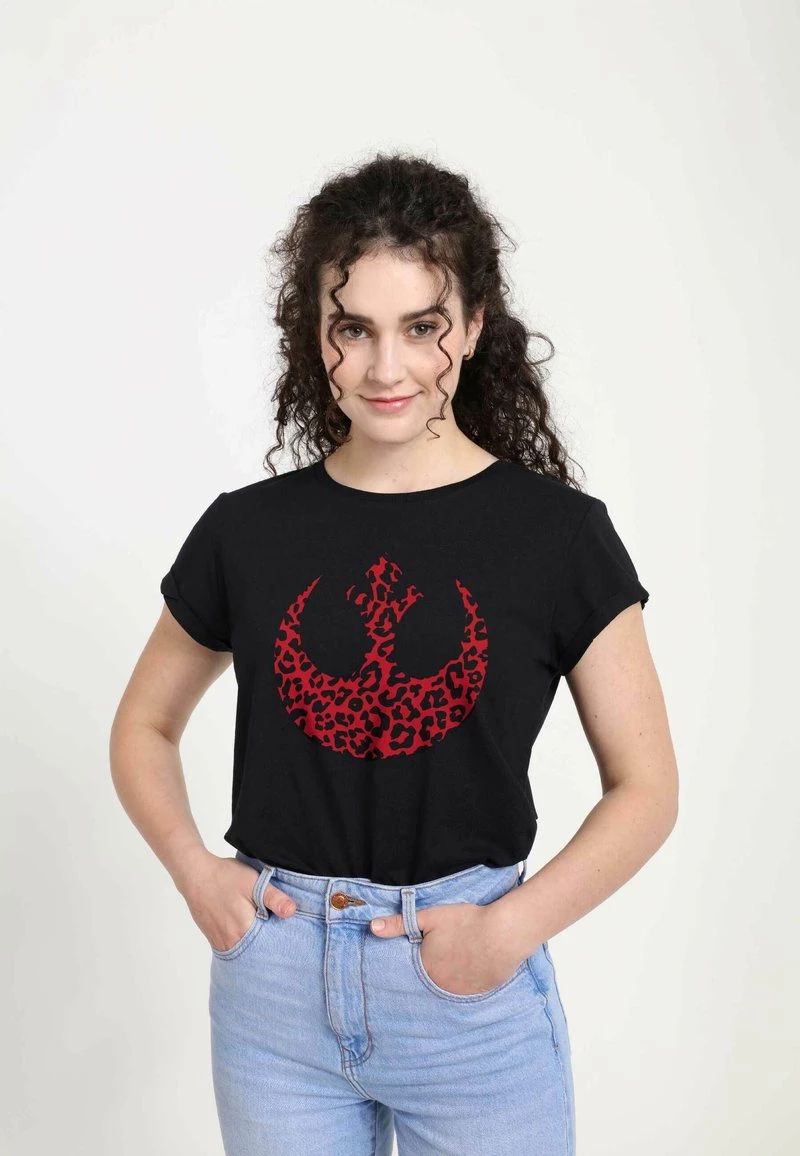 Henry Tiger STAR WARS: CLASSIC - REBEL CHEETAH - T-Shirt Print - Black | Damen 3 Henry Tiger STAR WARS: CLASSIC - REBEL CHEETAH - T-Shirt Print - Black | Damen – Bild 3