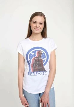 Henry Tiger Damen MARVEL - T-Shirt Print - White