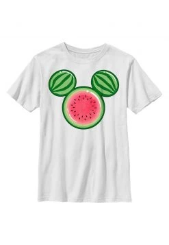 Henry Tiger Unisex DISNEY WATERMELON EARS - T-Shirt Print - White