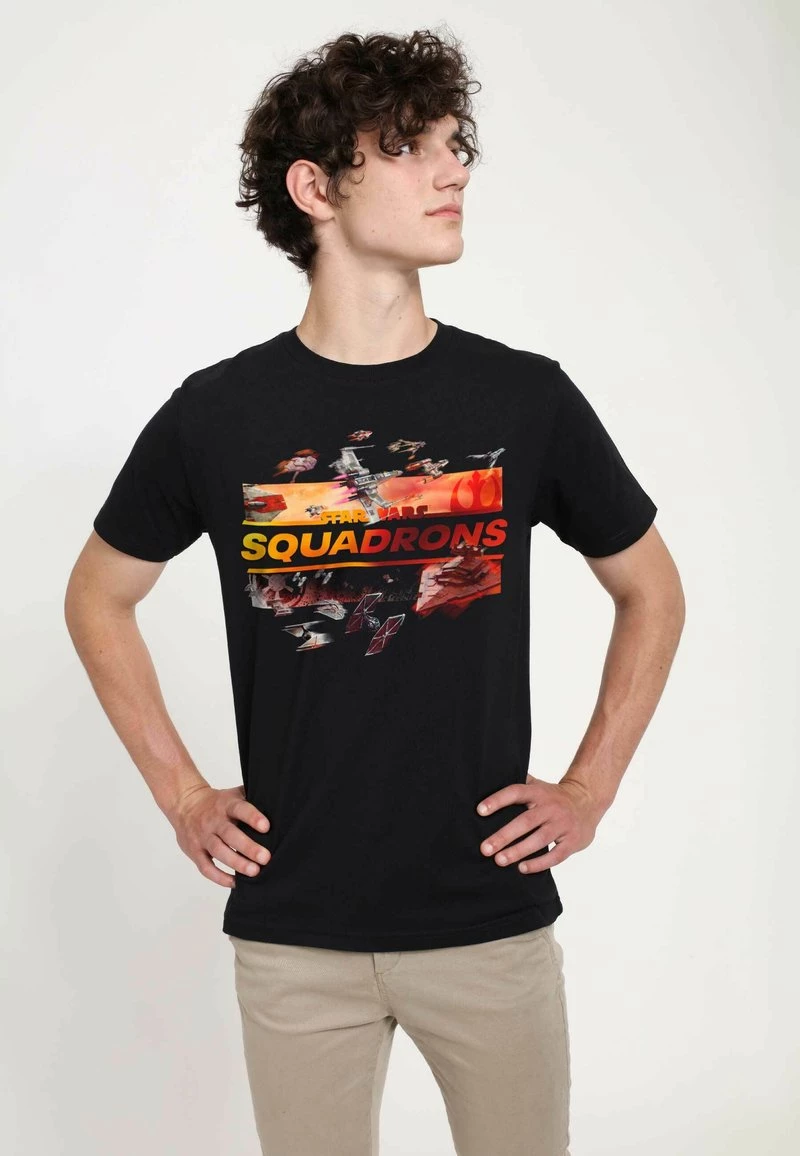Henry Tiger Unisex STAR WARS: SQUADRONS - SQUADRON SHIPS - T-Shirt Print - Black 3 Henry Tiger Unisex STAR WARS: SQUADRONS - SQUADRON SHIPS - T-Shirt Print - Black – Bild 3