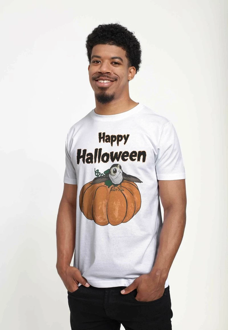 Henry Tiger STAR WARS UNISEX PORG ON A PUMPKIN - T-Shirt Print - White 6 Henry Tiger STAR WARS UNISEX PORG ON A PUMPKIN - T-Shirt Print - White – Bild 6