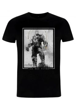 Henry Tiger Unisex MARVEL AVENGERS: INFINITY WAR - MAD TITAN THANOS - T-Shirt Print - Black -Günstiges Henry Tiger Geschäft 8f7b2f5c0a284cb594774f7faa2c37c1
