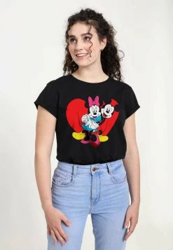 Henry Tiger Damen DISNEY CLASSICS BE MINE - T-Shirt Print - Black -Günstiges Henry Tiger Geschäft 8f8a5a5ed17244b78ef763c6d8b087a8